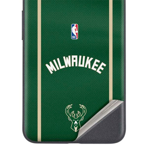 NBA Milwaukee Bucks Jersey Google Pixel 5 Skin